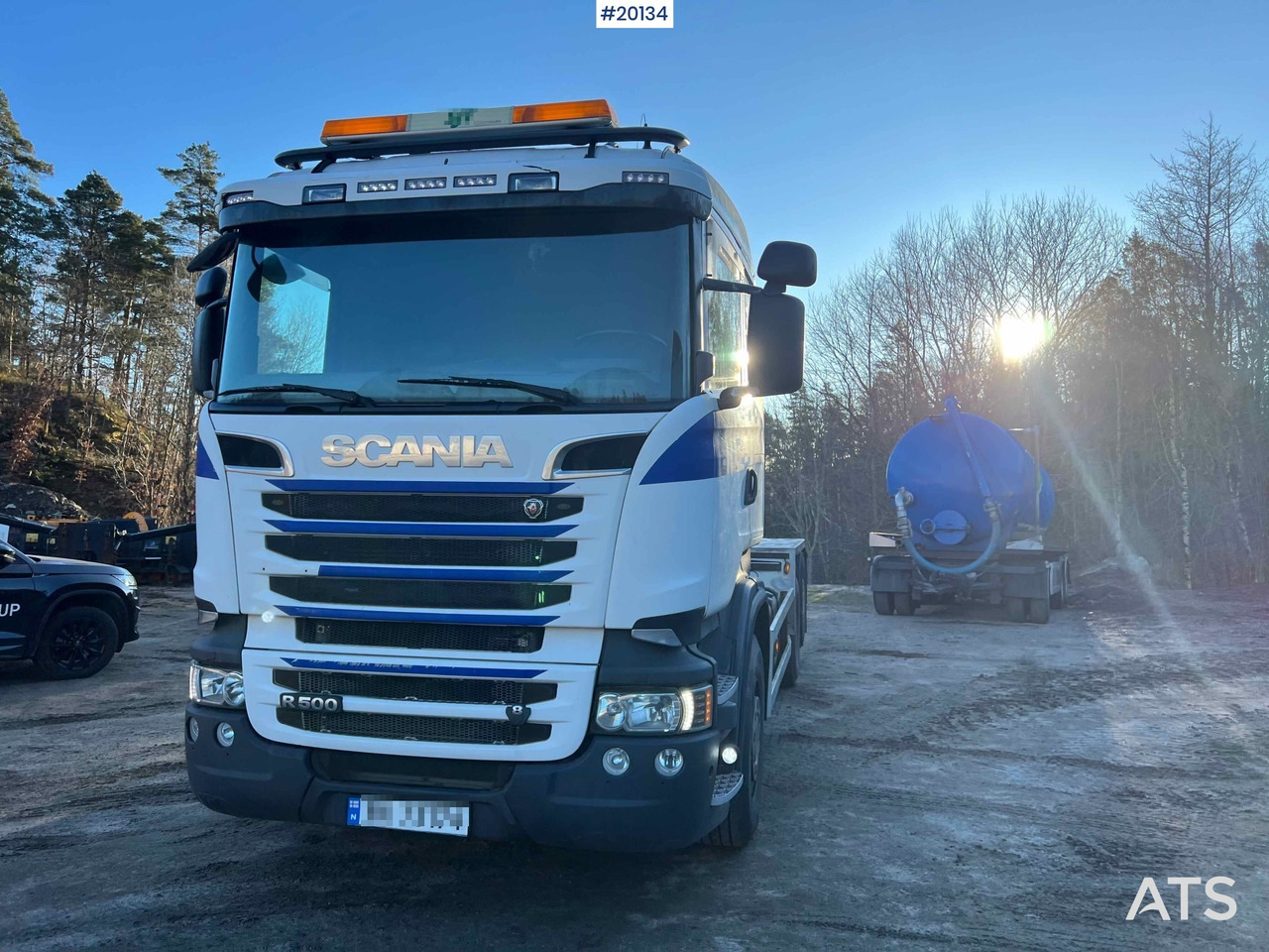 Scania R500 - شاحنة هيكل كابينة: صورة 4 Scania R500 - شاحنة هيكل كابينة: صورة 4