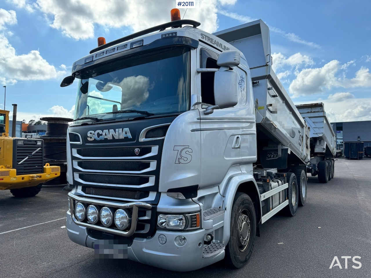 Scania R580 - شاحنة قلاب: صورة 2 Scania R580 - شاحنة قلاب: صورة 2