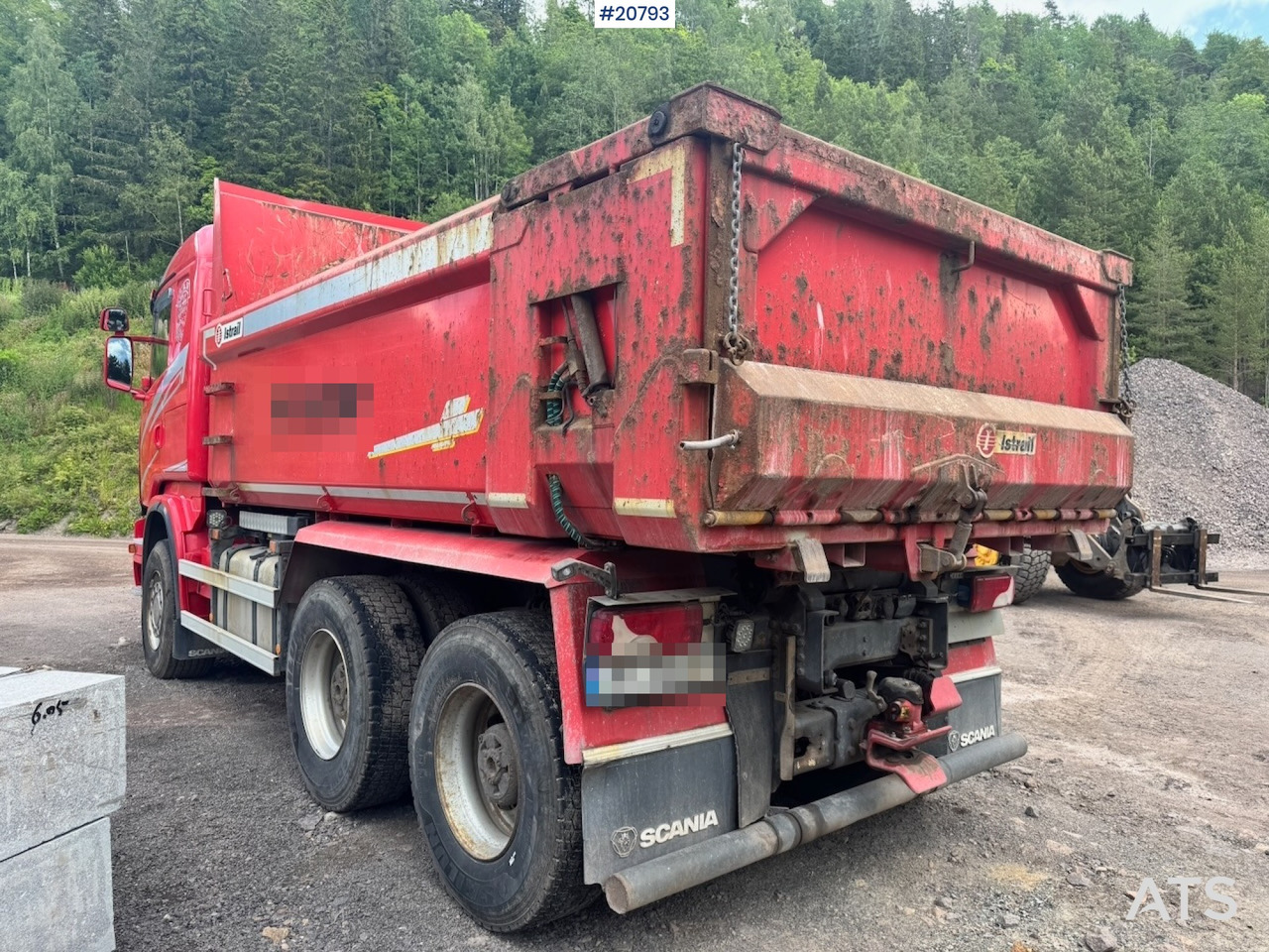 Scania R580 - شاحنة قلاب: صورة 3 Scania R580 - شاحنة قلاب: صورة 3