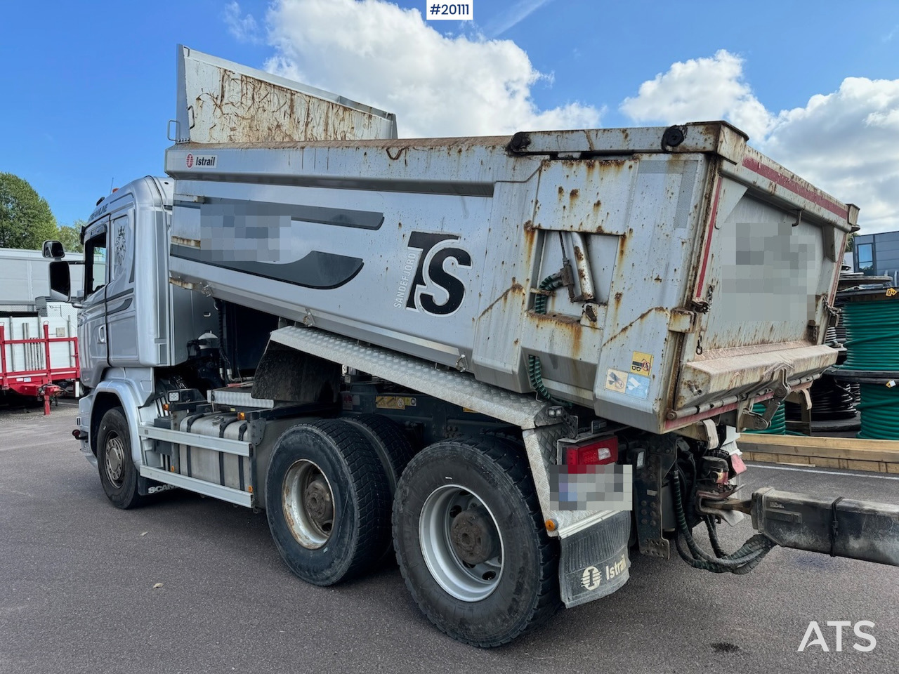 Scania R580 - شاحنة قلاب: صورة 4 Scania R580 - شاحنة قلاب: صورة 4