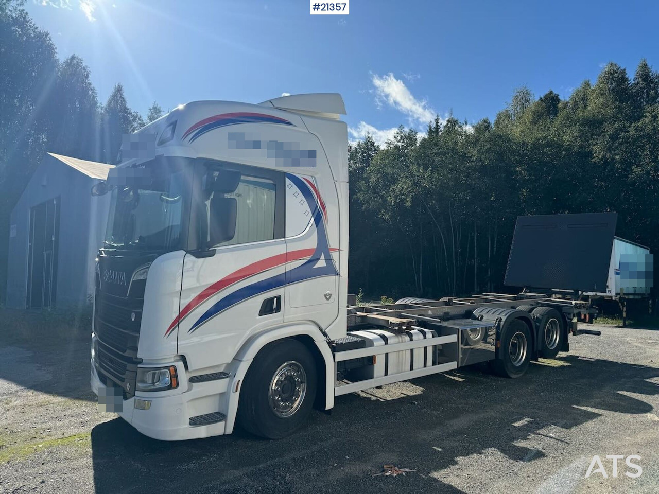 Scania R580 - شاحنات الحاويات / جسم علوي قابل للتغيير شاحنة: صورة 3 Scania R580 - شاحنات الحاويات / جسم علوي قابل للتغيير شاحنة: صورة 3