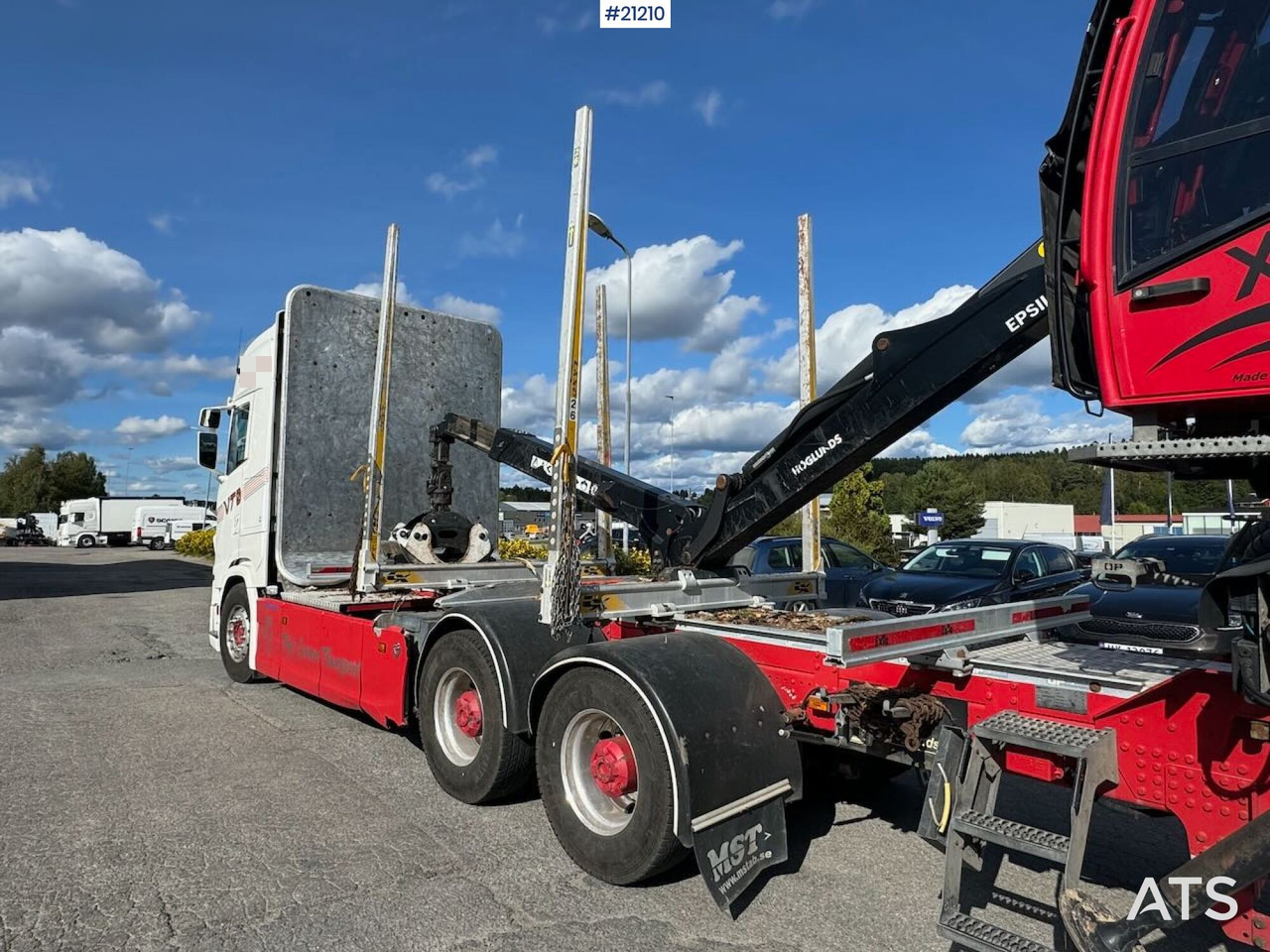 Scania S730 - شاحنة قطع الأشجار: صورة 4 Scania S730 - شاحنة قطع الأشجار: صورة 4