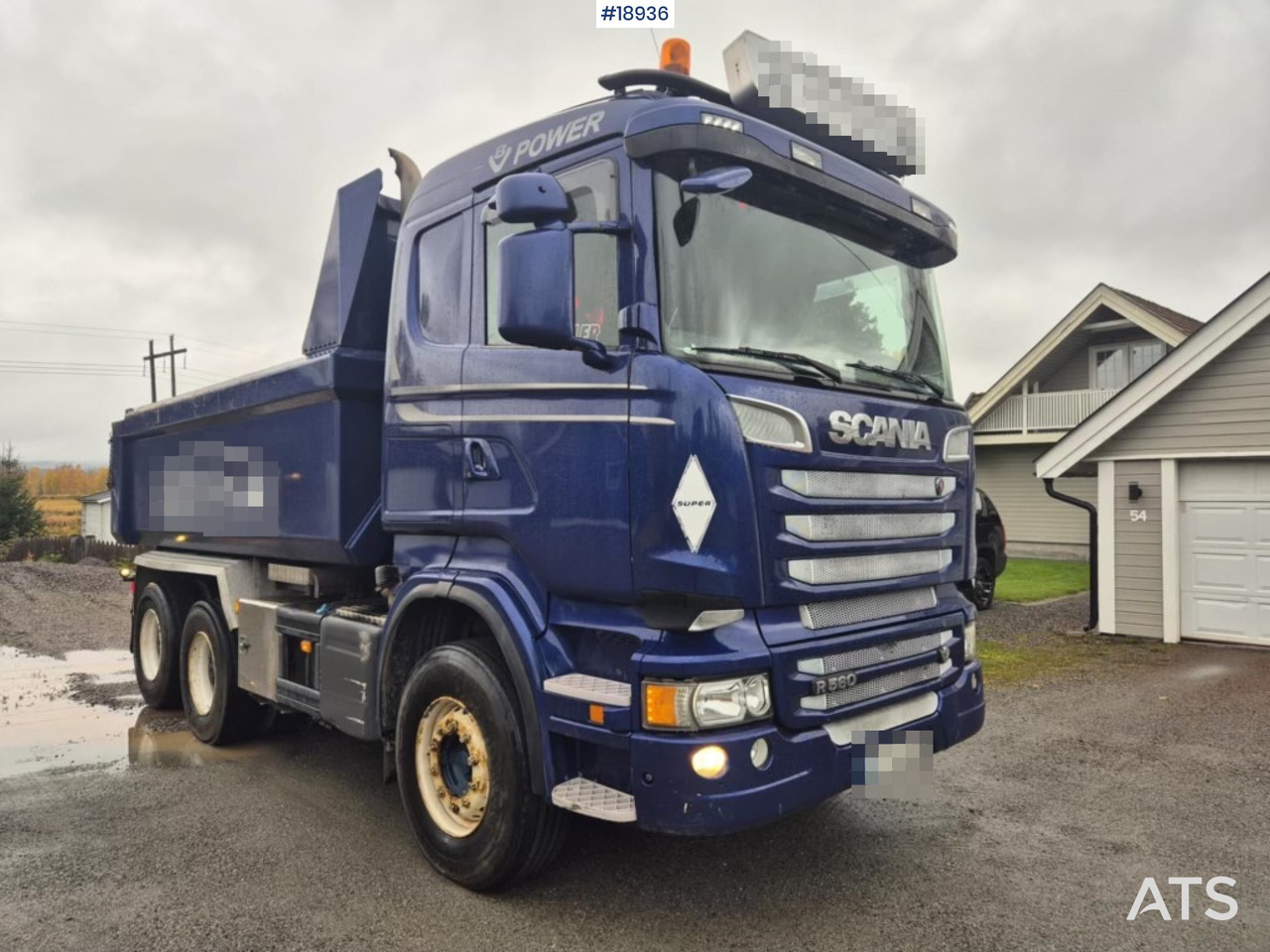 Scania Scania R560 6x4 Tippbil - شاحنة قلاب: صورة 4 Scania Scania R560 6x4 Tippbil - شاحنة قلاب: صورة 4