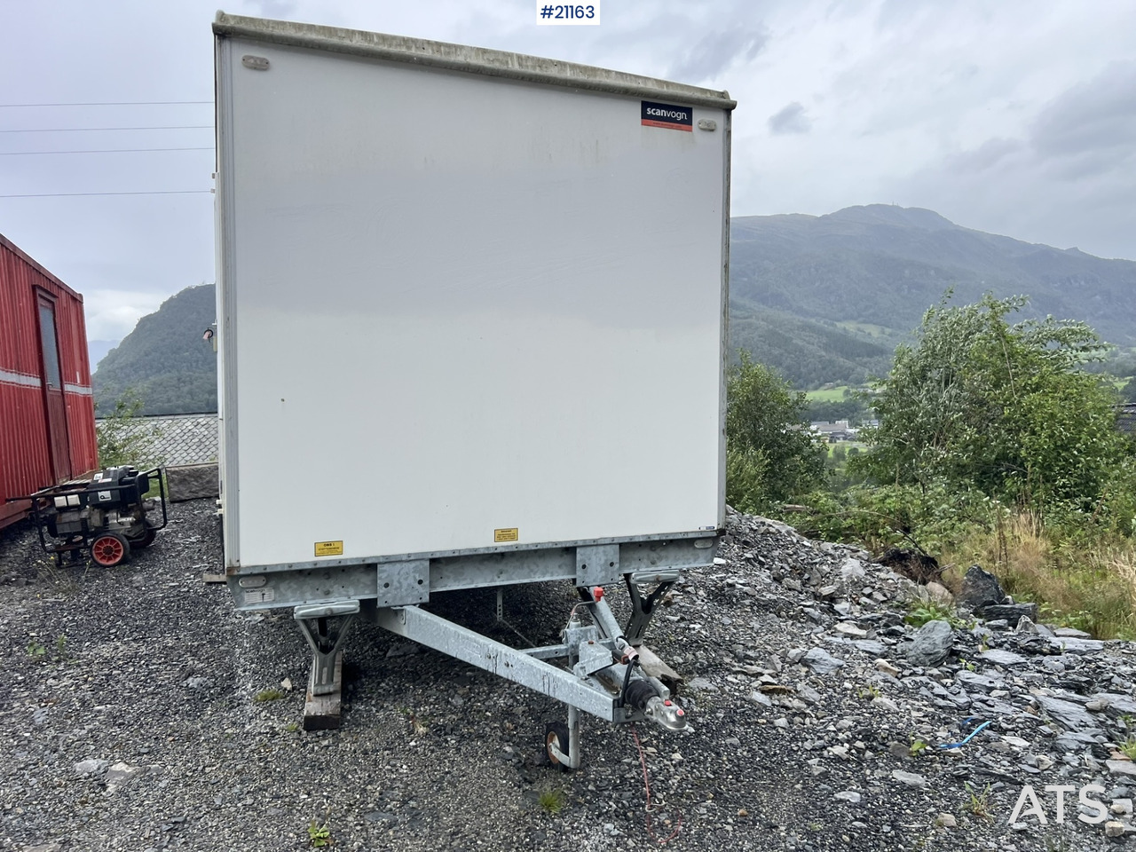 Scanvogn Boligbrakke - حاوية البناء, عربة مقطورة: صورة 5 Scanvogn Boligbrakke - حاوية البناء, عربة مقطورة: صورة 5