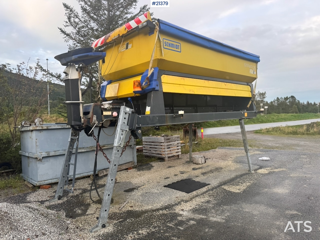 Schmidt 2015 Schmidt Stratos Spreder – Lastebilmontert – 9m3 - مفرشة الرمل/ الملح: صورة 3 Schmidt 2015 Schmidt Stratos Spreder – Lastebilmontert – 9m3 - مفرشة الرمل/ الملح: صورة 3