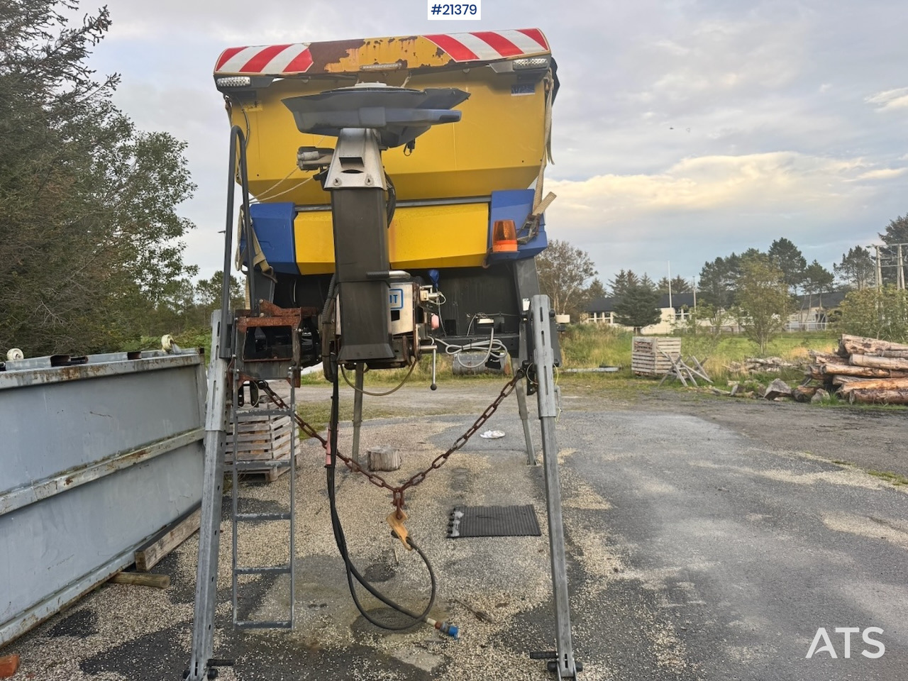 Schmidt 2015 Schmidt Stratos Spreder – Lastebilmontert – 9m3 - مفرشة الرمل/ الملح: صورة 4 Schmidt 2015 Schmidt Stratos Spreder – Lastebilmontert – 9m3 - مفرشة الرمل/ الملح: صورة 4