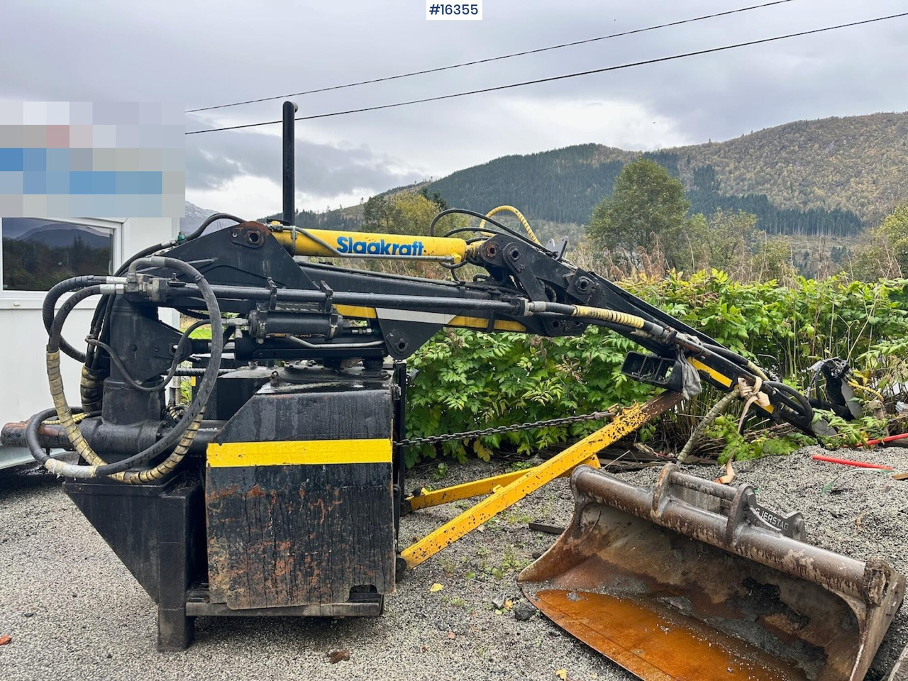 Slagkraft 160 Klippeaggregat - جزازة رافعة: صورة 2 Slagkraft 160 Klippeaggregat - جزازة رافعة: صورة 2