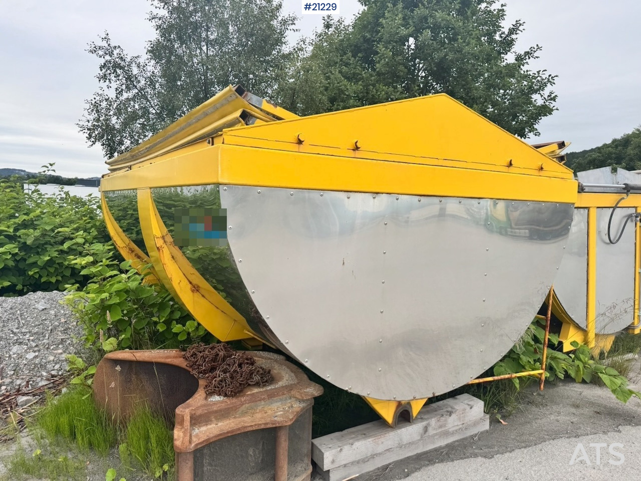 Steinsland Asfaltbalje - صندوق مغلق/حاوية, موزع الأسفلت: صورة 2 Steinsland Asfaltbalje - صندوق مغلق/حاوية, موزع الأسفلت: صورة 2