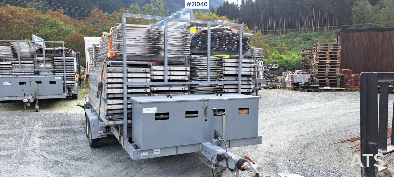 Temared Temared stillashenger 3.5 t m/ 364 m2 stillas - عربة مقطورة: صورة 1 Temared Temared stillashenger 3.5 t m/ 364 m2 stillas - عربة مقطورة: صورة 1