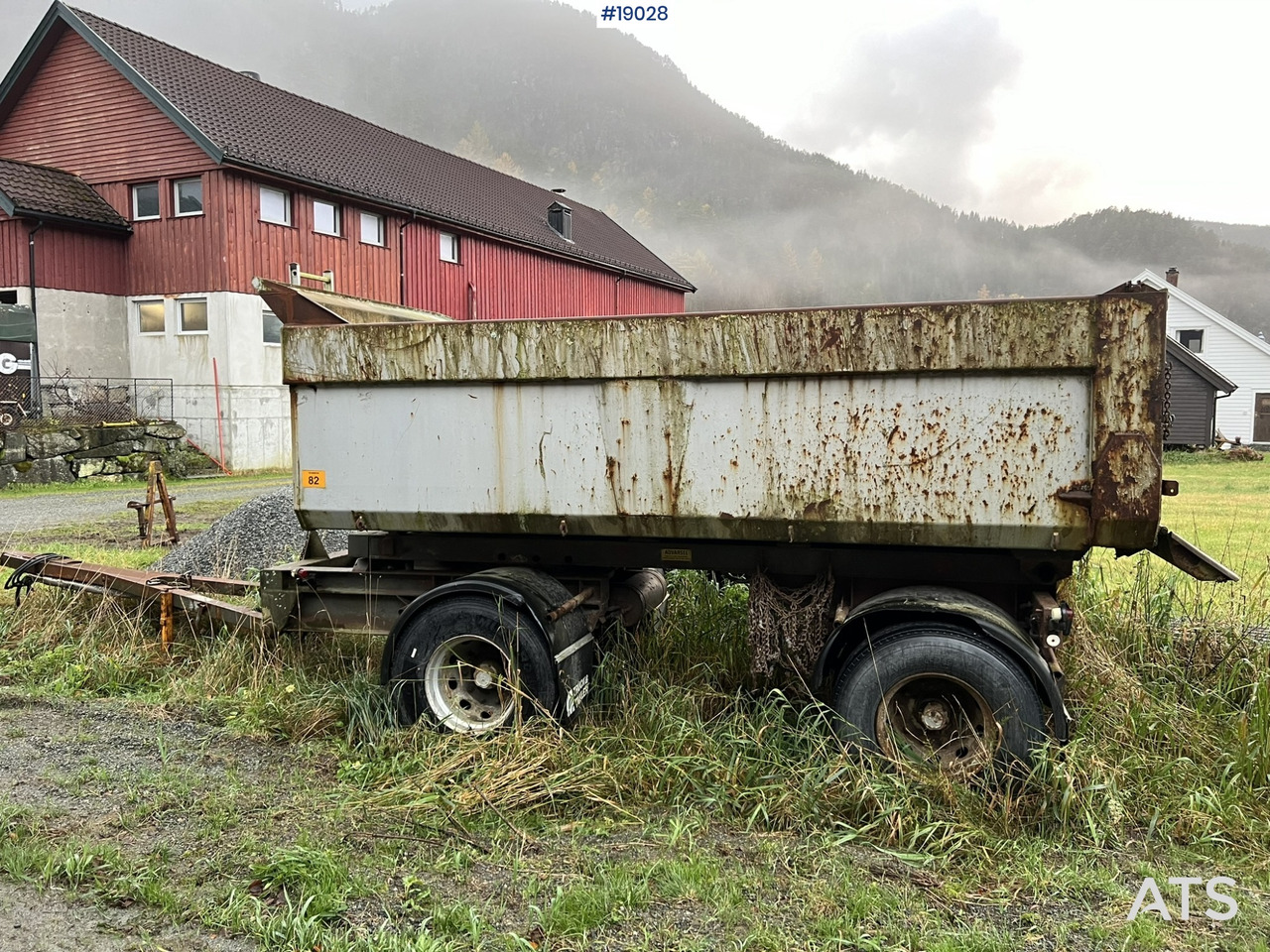 Triolift 2 akslet tipp henger - مقطورة قلاب: صورة 3 Triolift 2 akslet tipp henger - مقطورة قلاب: صورة 3