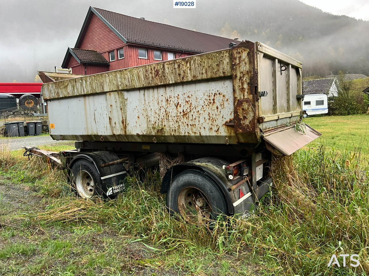 Triolift 2 akslet tipp henger - مقطورة قلاب: صورة 2 Triolift 2 akslet tipp henger - مقطورة قلاب: صورة 2