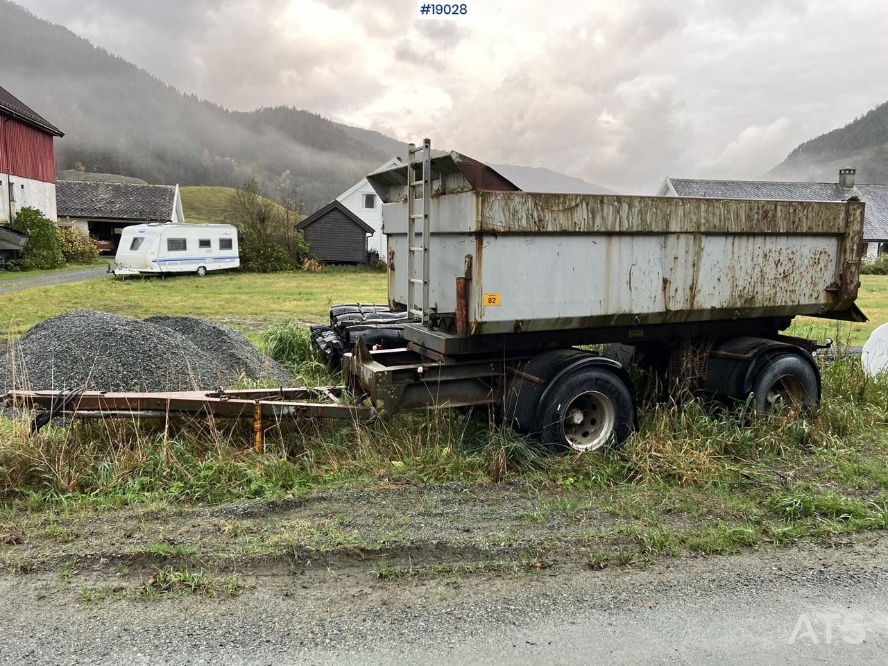 Triolift 2 akslet tipp henger - مقطورة قلاب: صورة 4 Triolift 2 akslet tipp henger - مقطورة قلاب: صورة 4