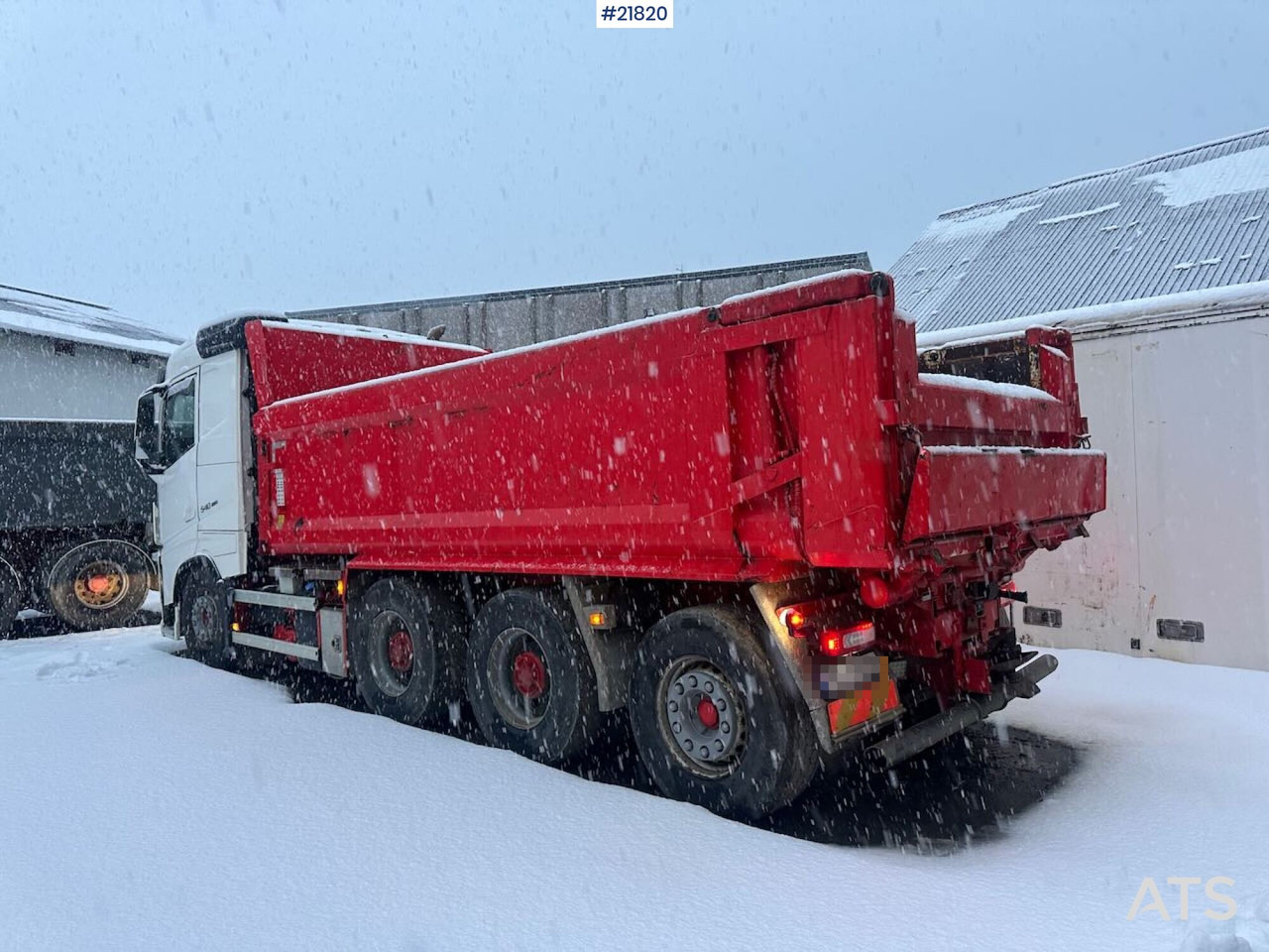 Volvo 2017 Volvo FH540 8x4 tippbil m/ ny dual clutch - شاحنة قلاب: صورة 4 Volvo 2017 Volvo FH540 8x4 tippbil m/ ny dual clutch - شاحنة قلاب: صورة 4