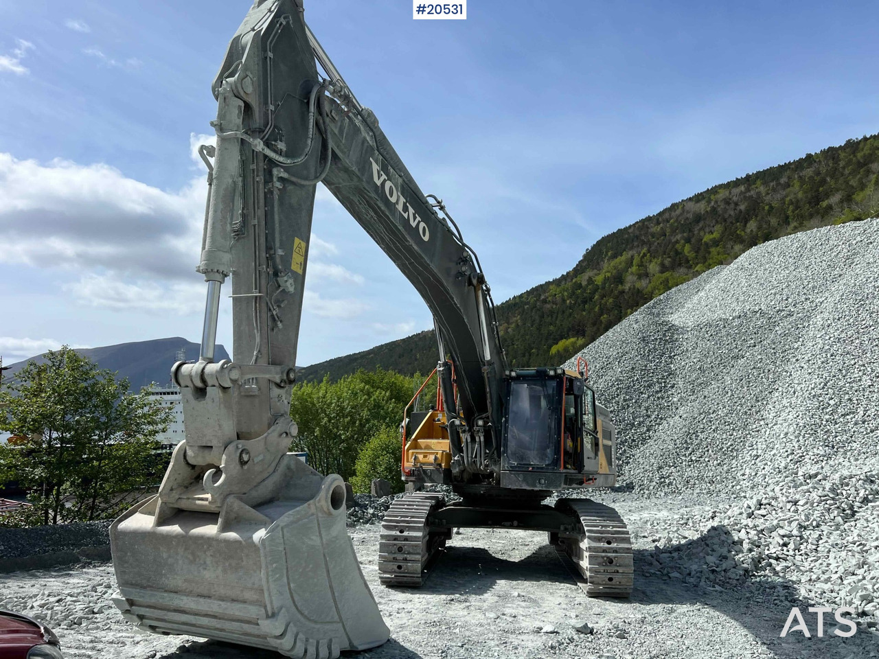 Volvo EC480E - حفار زحاف: صورة 4 Volvo EC480E - حفار زحاف: صورة 4