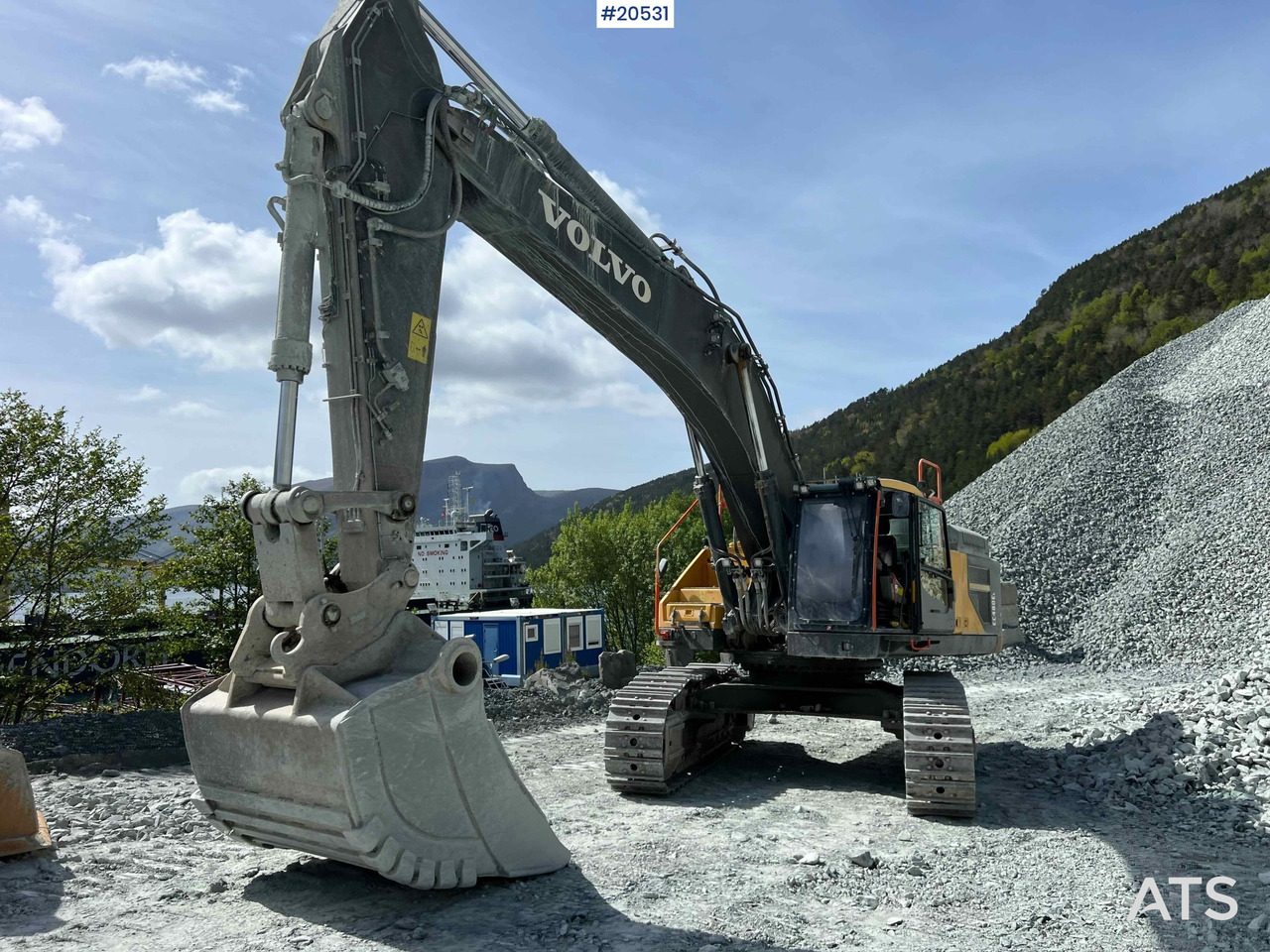 Volvo EC480E - حفار زحاف: صورة 3 Volvo EC480E - حفار زحاف: صورة 3