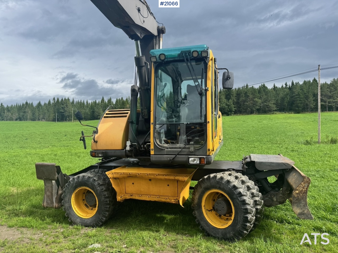 حفارة دولاب Volvo EW150B: صورة 10