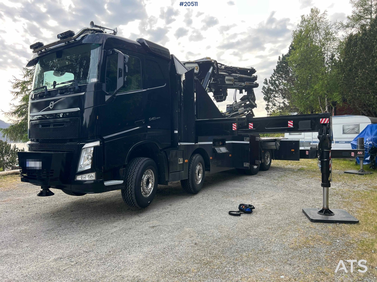 Volvo FH 540 8x2 Kranbil m/ 2021 165 t/m HIDROKON kran m/ jibb og vinsj og enn masse utstyr! SE VIDEO - شاحنة كرين: صورة 2 Volvo FH 540 8x2 Kranbil m/ 2021 165 t/m HIDROKON kran m/ jibb og vinsj og enn masse utstyr! SE VIDEO - شاحنة كرين: صورة 2