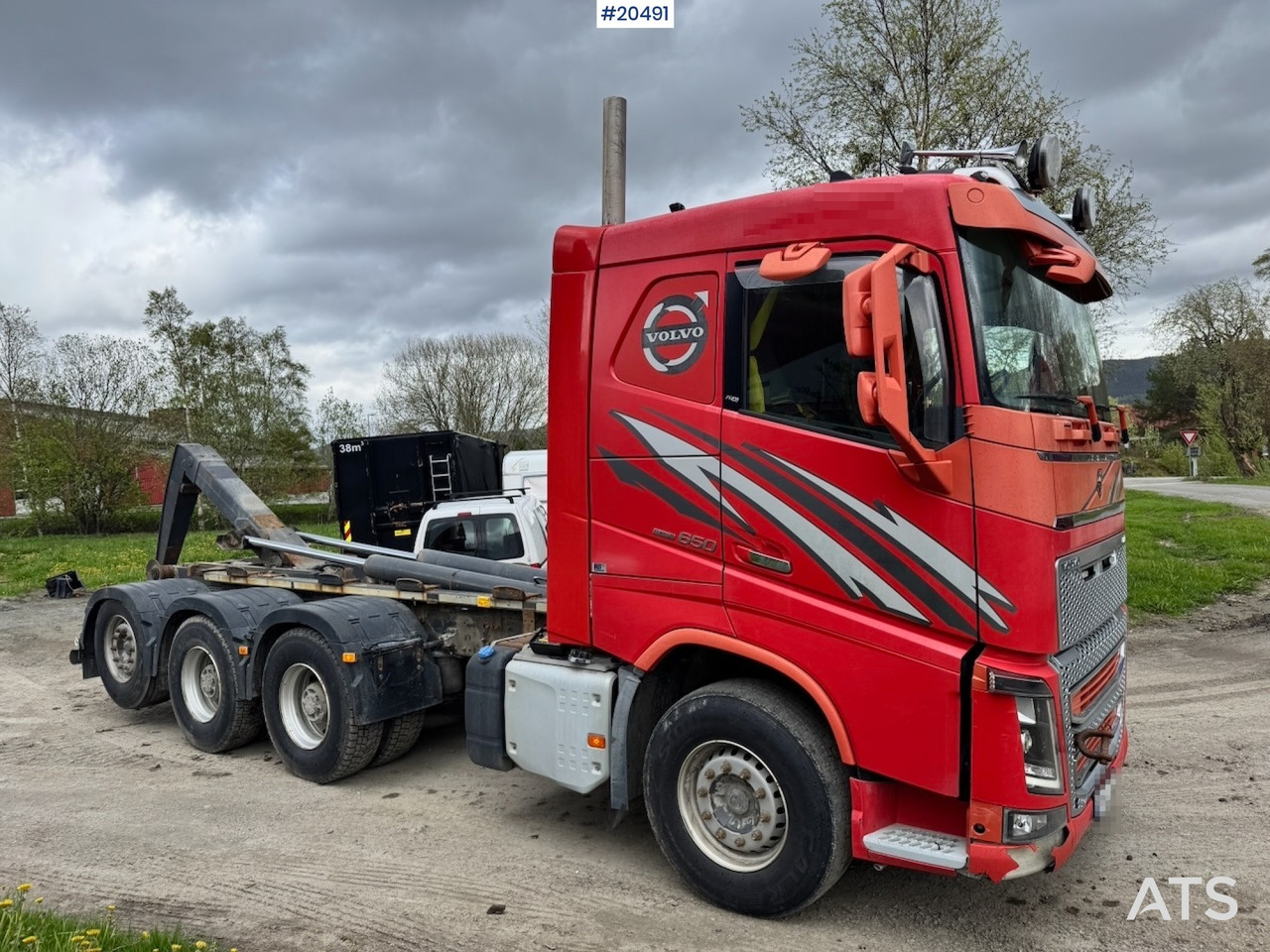 Volvo FH16 650 - شاحنة ذات خطاف: صورة 4 Volvo FH16 650 - شاحنة ذات خطاف: صورة 4