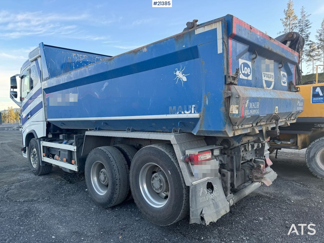 Volvo FH16 6x4 Tippbil - شاحنة قلاب: صورة 3 Volvo FH16 6x4 Tippbil - شاحنة قلاب: صورة 3