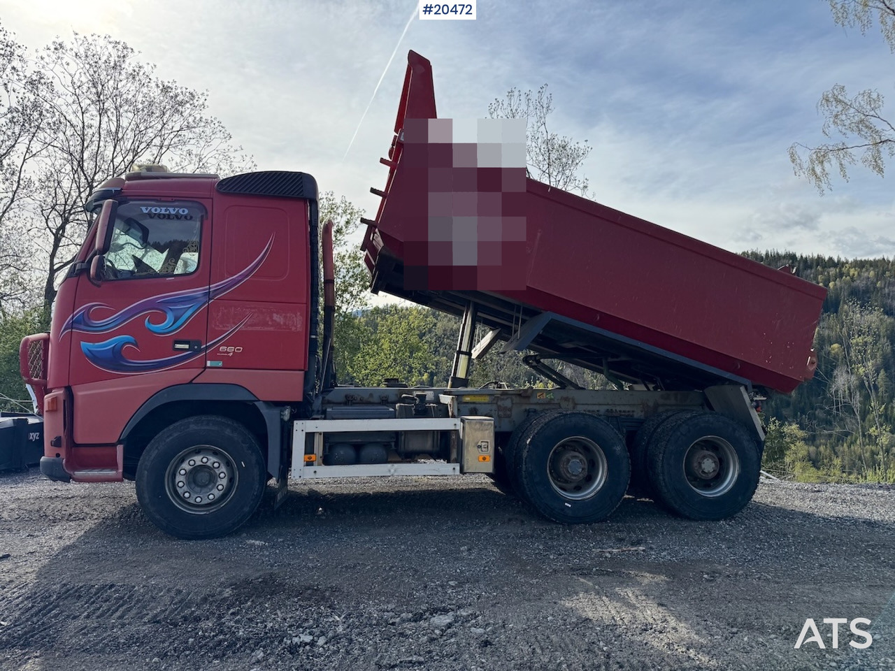 Volvo FH16 6x4 - شاحنة قلاب: صورة 4 Volvo FH16 6x4 - شاحنة قلاب: صورة 4