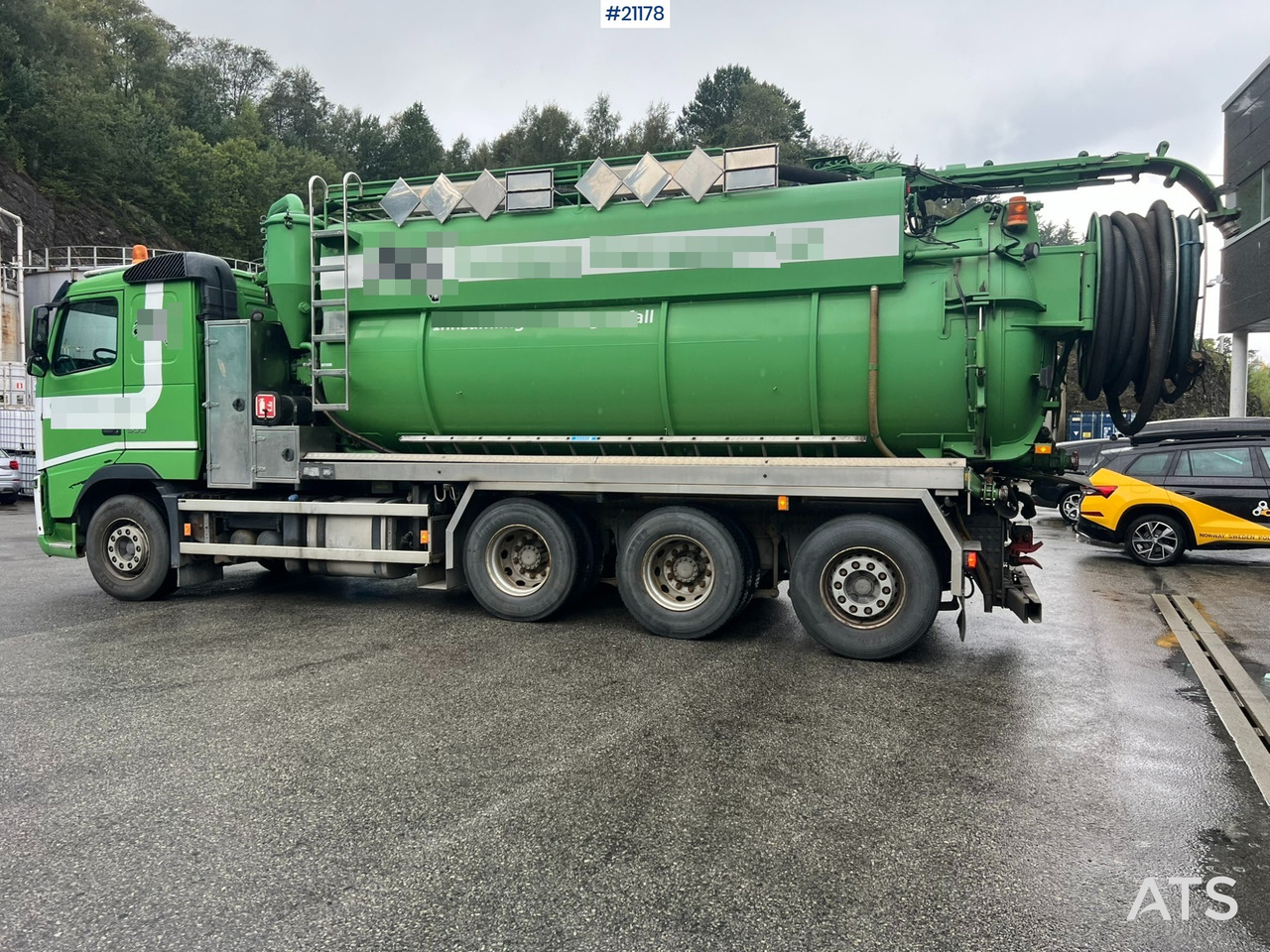 Volvo FH500 - شاحنة الشفط: صورة 4 Volvo FH500 - شاحنة الشفط: صورة 4