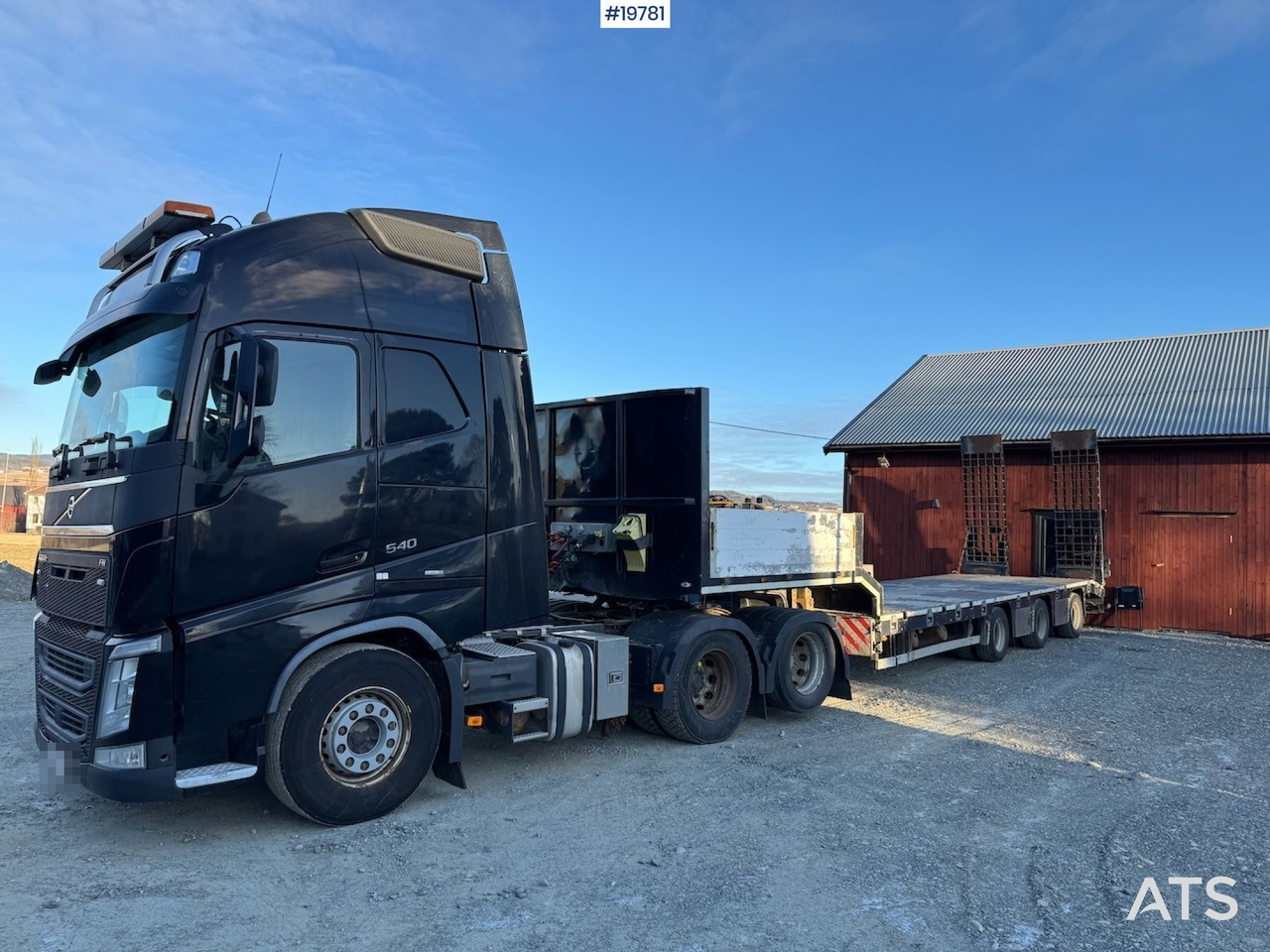 Volvo FH540 6x2 m/ Tirkon LWB3D maskinsem - وحدة جر: صورة 1 Volvo FH540 6x2 m/ Tirkon LWB3D maskinsem - وحدة جر: صورة 1