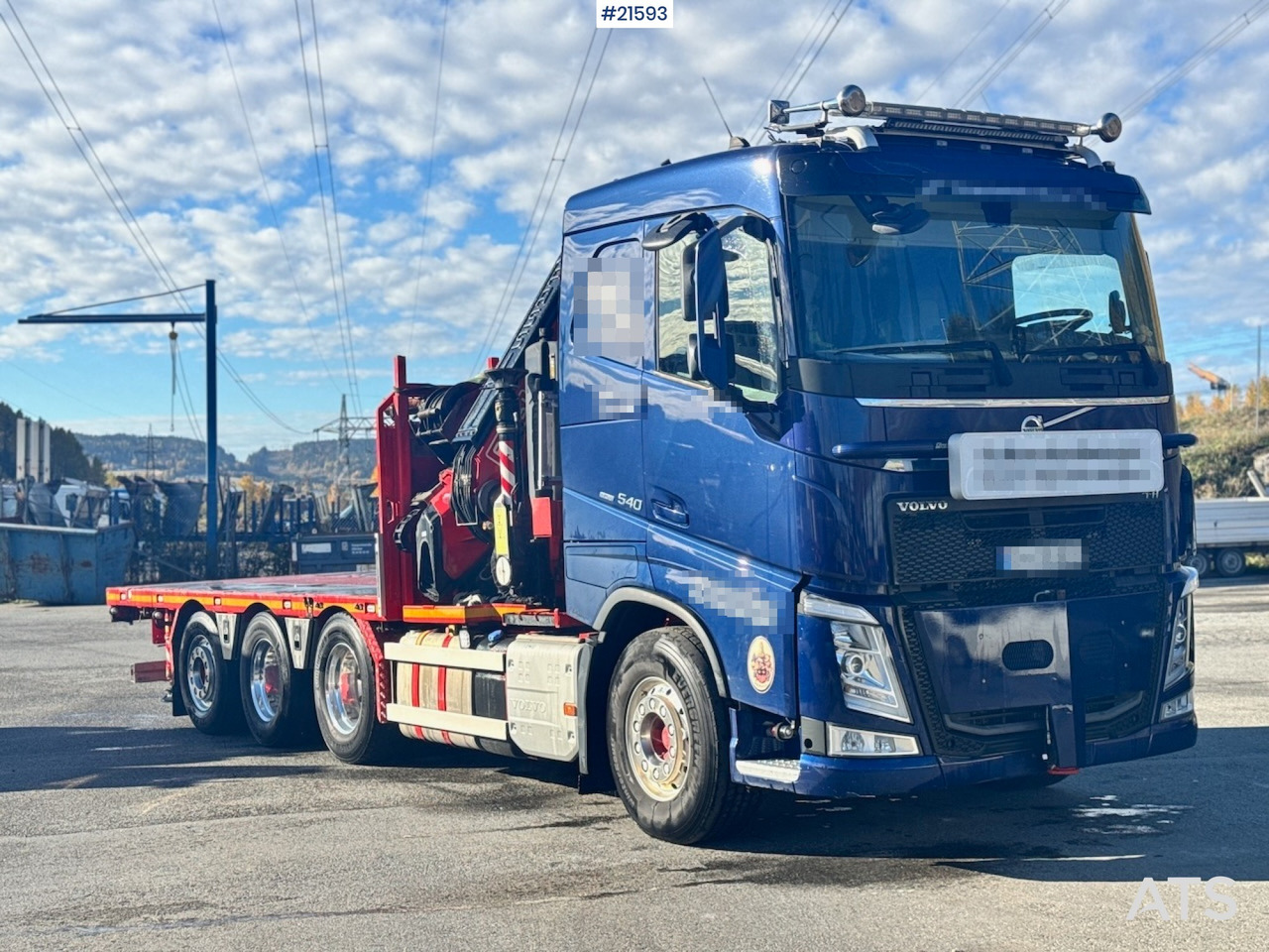 Volvo FH540 Kombibil m/ 54 t/m Fassi kran m/ Jibb og Vinsj - شاحنة كرين: صورة 4 Volvo FH540 Kombibil m/ 54 t/m Fassi kran m/ Jibb og Vinsj - شاحنة كرين: صورة 4