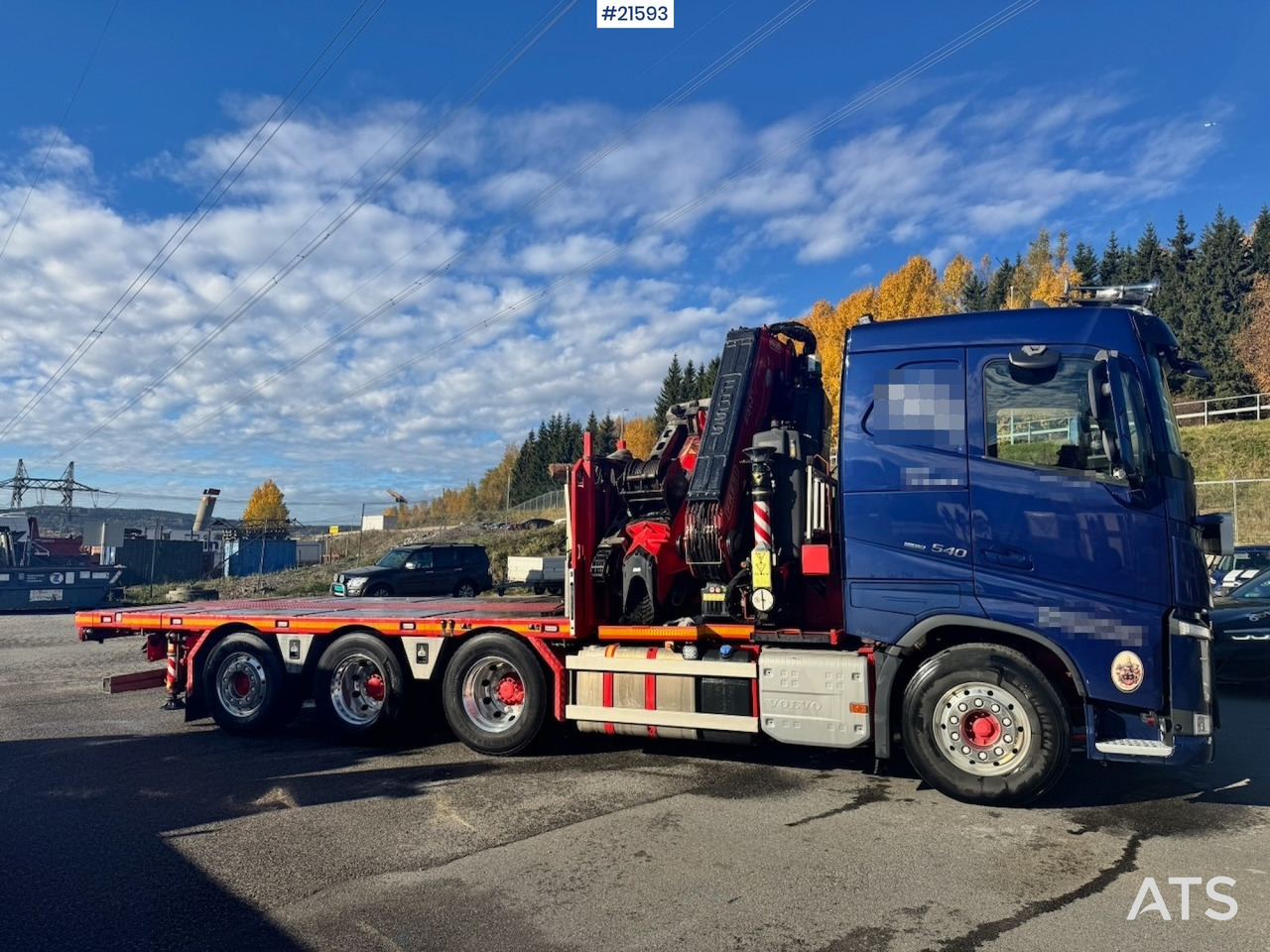 Volvo FH540 Kombibil m/ 54 t/m Fassi kran m/ Jibb og Vinsj - شاحنة كرين: صورة 5 Volvo FH540 Kombibil m/ 54 t/m Fassi kran m/ Jibb og Vinsj - شاحنة كرين: صورة 5