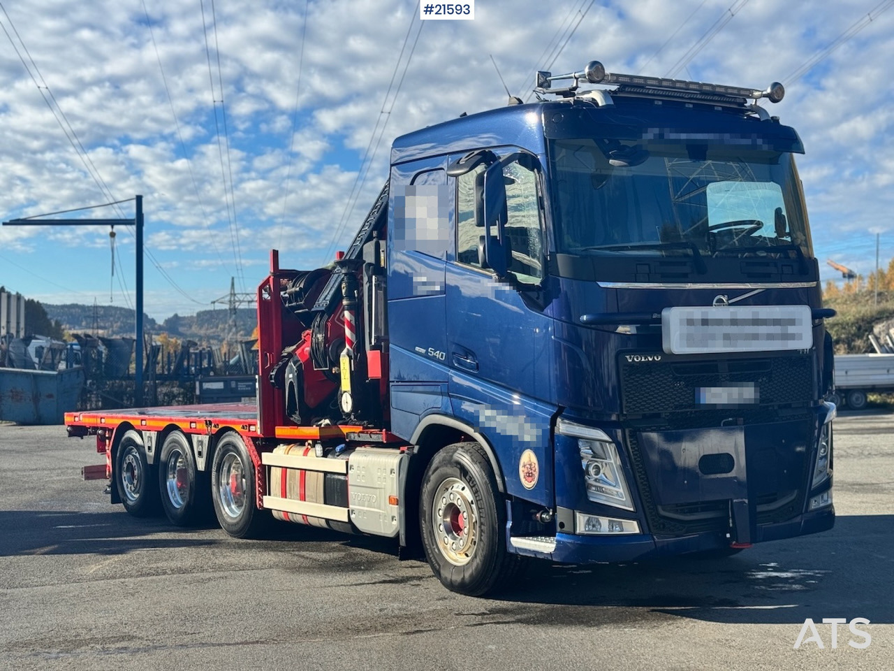 Volvo FH540 Kombibil - شاحنة كرين: صورة 3 Volvo FH540 Kombibil - شاحنة كرين: صورة 3