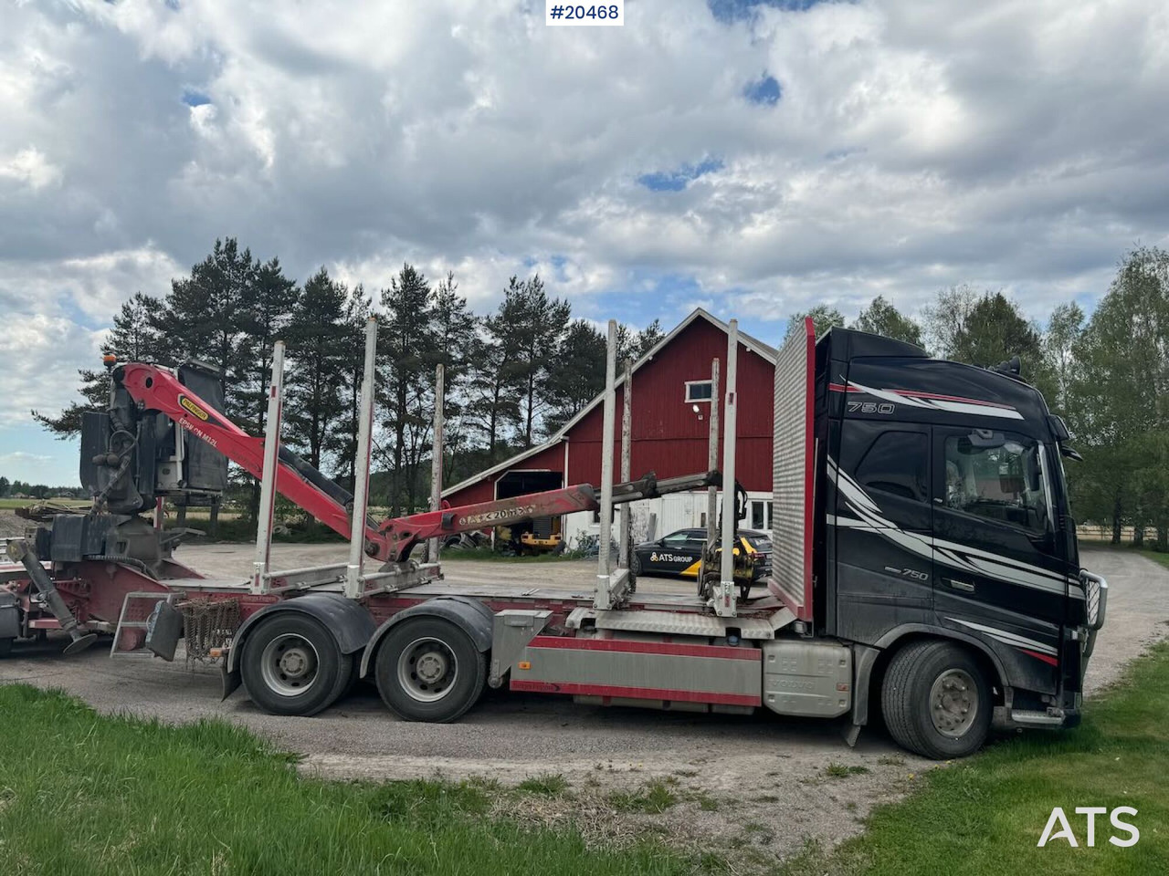 Volvo FH750 - شاحنة قطع الأشجار: صورة 5 Volvo FH750 - شاحنة قطع الأشجار: صورة 5