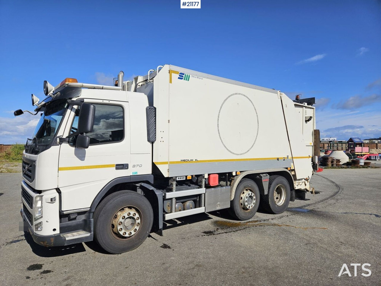 Volvo FM370 6x2 1-kammer komprimatorbil med Zoeller påbygg - شاحنة النفايات: صورة 1 Volvo FM370 6x2 1-kammer komprimatorbil med Zoeller påbygg - شاحنة النفايات: صورة 1
