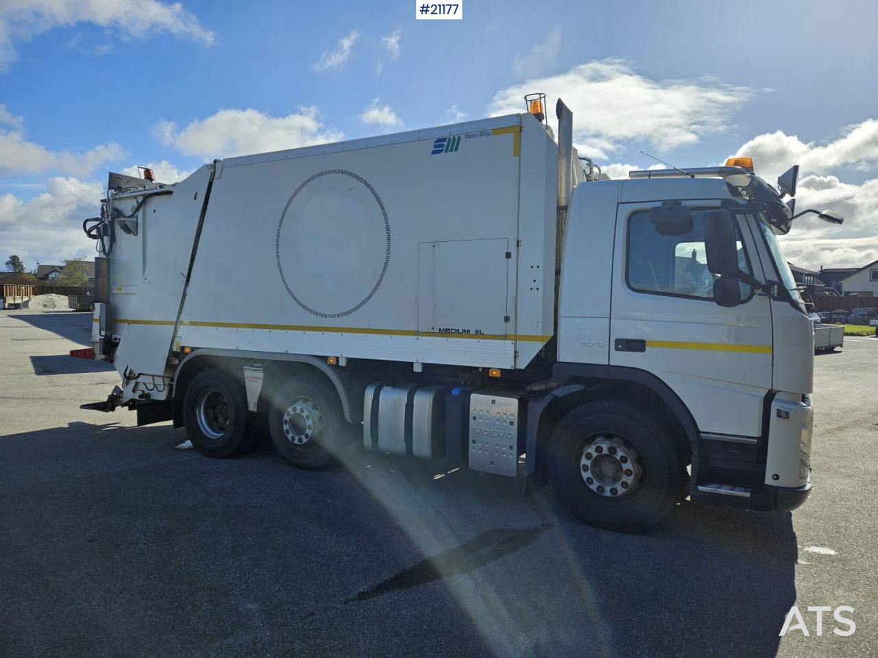 Volvo FM370 6x2 1-kammer komprimatorbil med Zoeller påbygg - شاحنة النفايات: صورة 3 Volvo FM370 6x2 1-kammer komprimatorbil med Zoeller påbygg - شاحنة النفايات: صورة 3