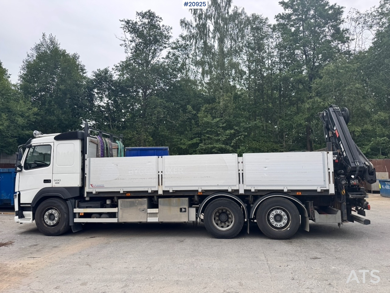 Volvo FM500 - شاحنات مسطحة, شاحنة كرين: صورة 3 Volvo FM500 - شاحنات مسطحة, شاحنة كرين: صورة 3