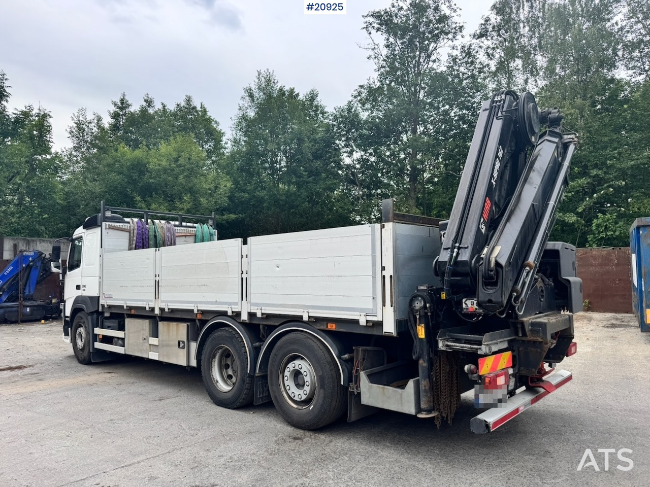 Volvo FM500 - شاحنات مسطحة, شاحنة كرين: صورة 4 Volvo FM500 - شاحنات مسطحة, شاحنة كرين: صورة 4