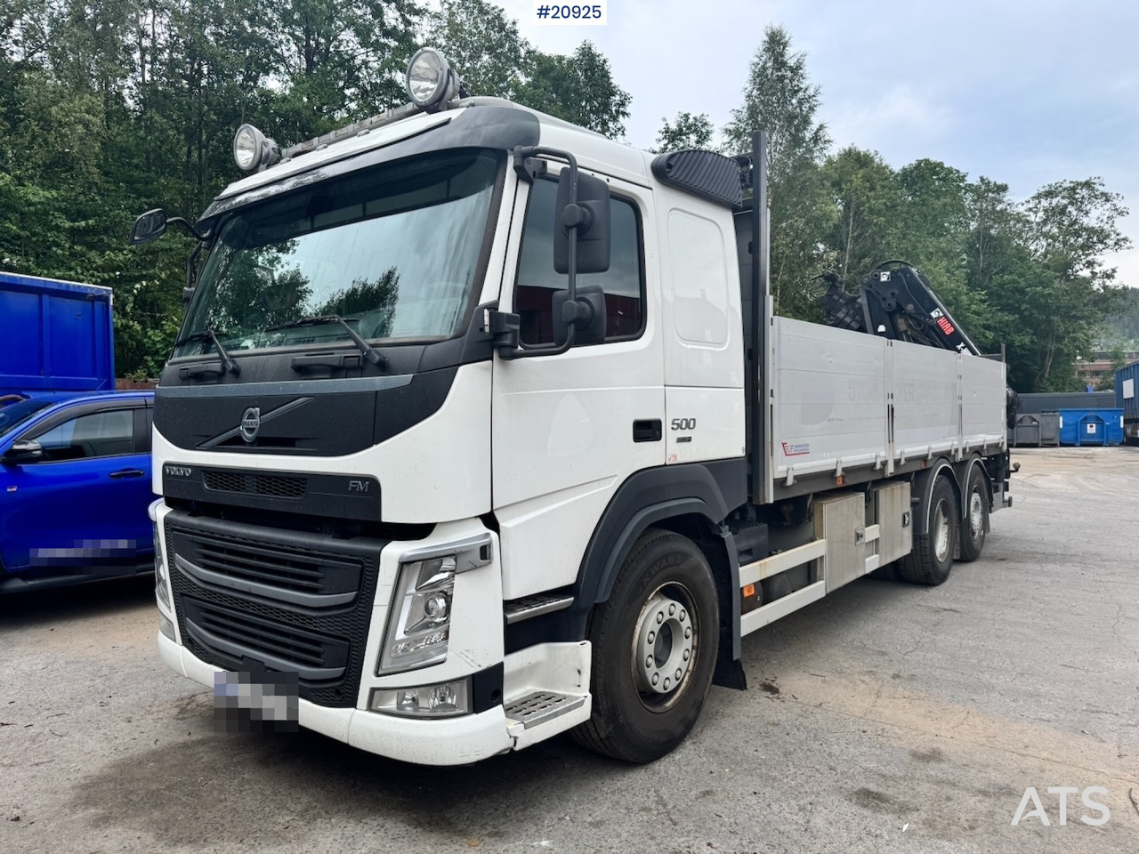 Volvo FM500 - شاحنات مسطحة, شاحنة كرين: صورة 1 Volvo FM500 - شاحنات مسطحة, شاحنة كرين: صورة 1
