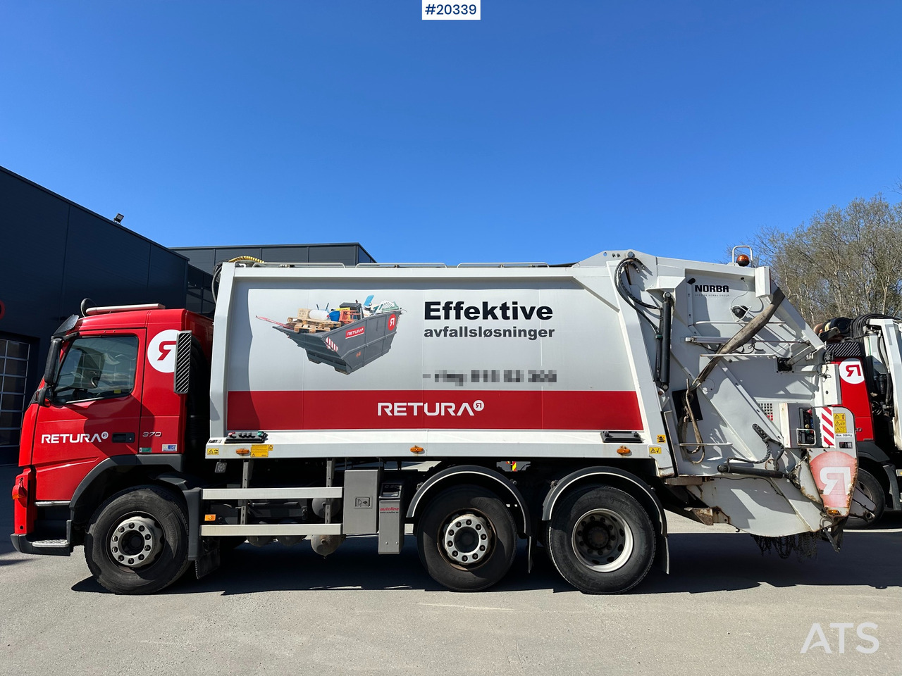 شاحنة النفايات Volvo FM: صورة 9