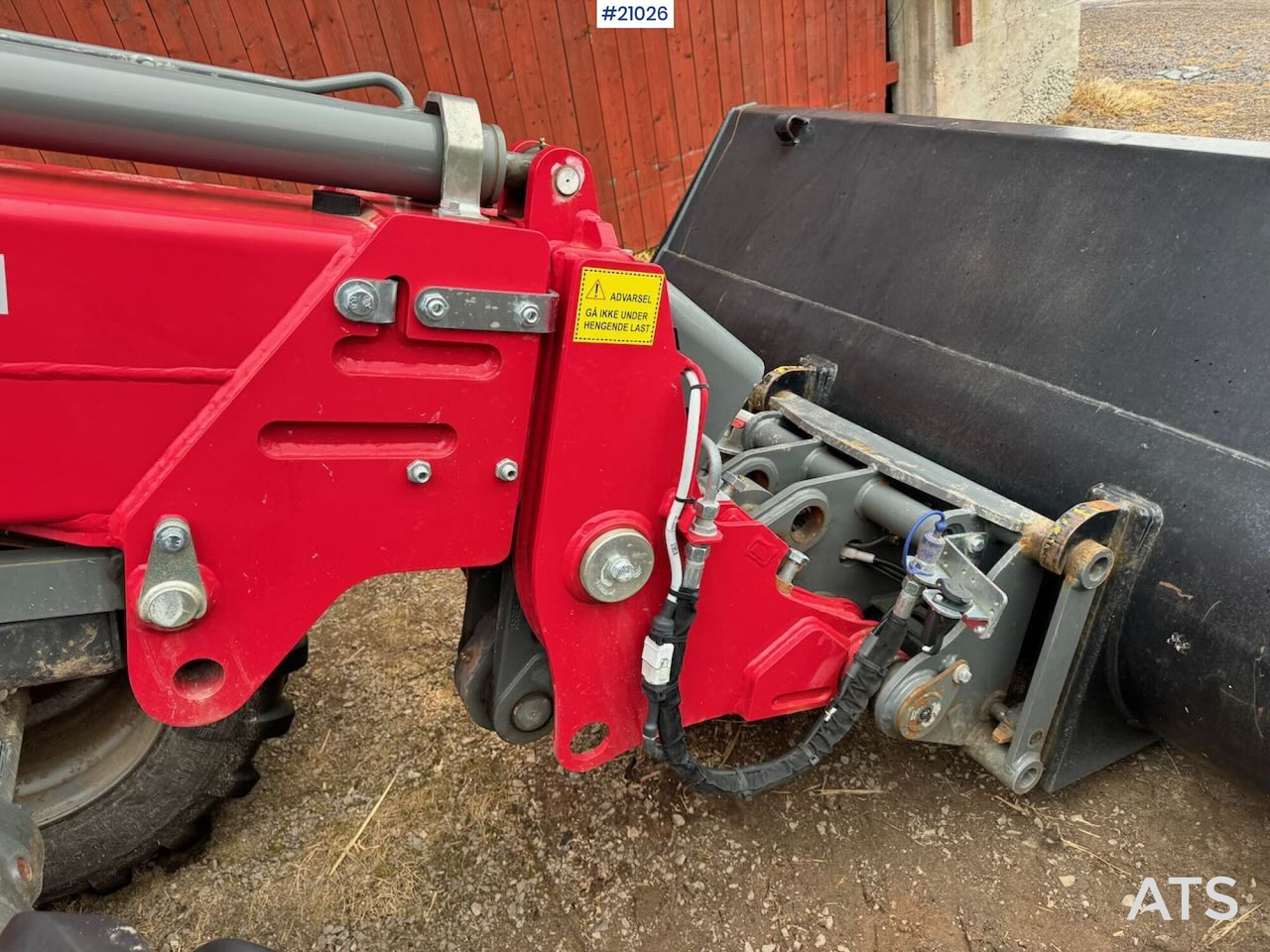 جرافة ذات عجلات تلسكوبية Weidemann 5080T: صورة 15