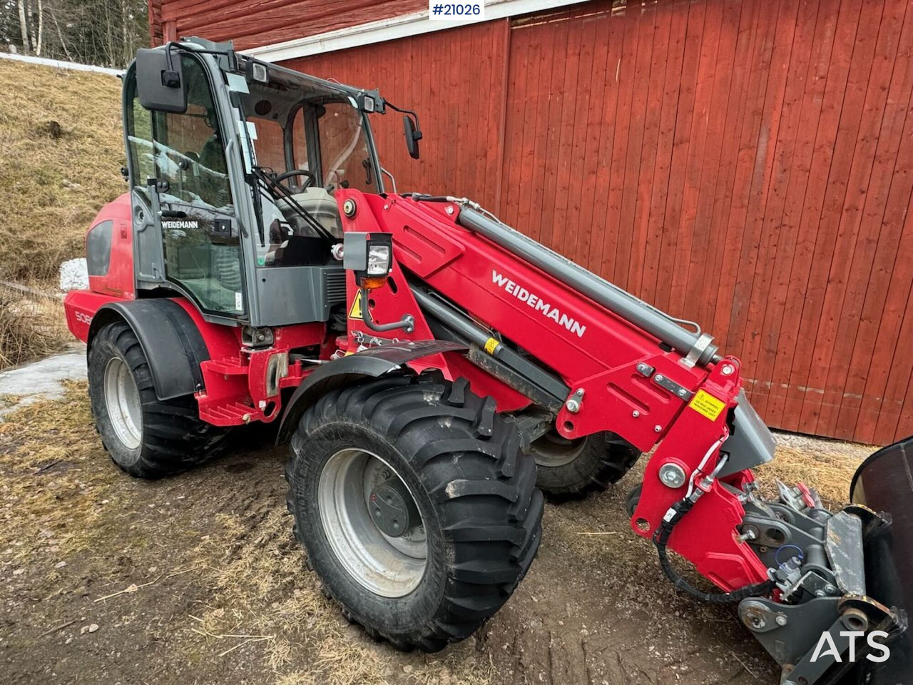 Weidemann 5080T - جرافة ذات عجلات تلسكوبية: صورة 1 Weidemann 5080T - جرافة ذات عجلات تلسكوبية: صورة 1