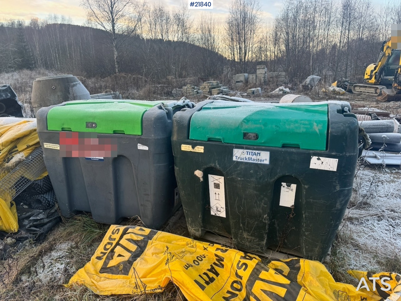 Dieseltanker med Pumpe. - خزان تخزين: صورة 1 Dieseltanker med Pumpe. - خزان تخزين: صورة 1