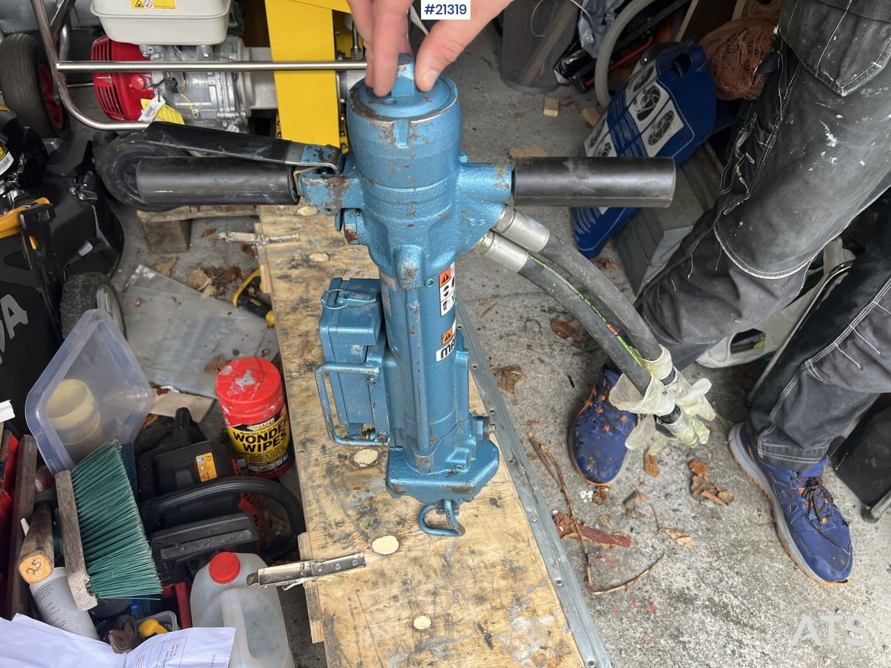Sp400 Hydraulisk splitter sp400 Hydraulisk splitter: صورة 14