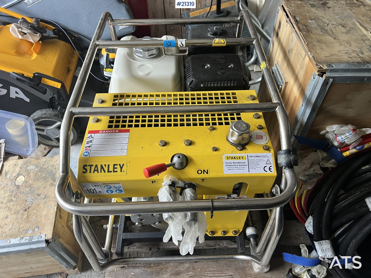 Sp400 Hydraulisk splitter - معدات البناء: صورة 4 Sp400 Hydraulisk splitter - معدات البناء: صورة 4