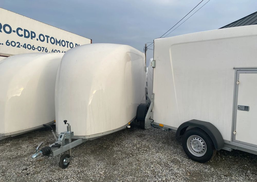 Niewiadów Furgon Niewiadów F1334 z trapem wjazdowym - مقطورة سيارة: صورة 2 Niewiadów Furgon Niewiadów F1334 z trapem wjazdowym - مقطورة سيارة: صورة 2