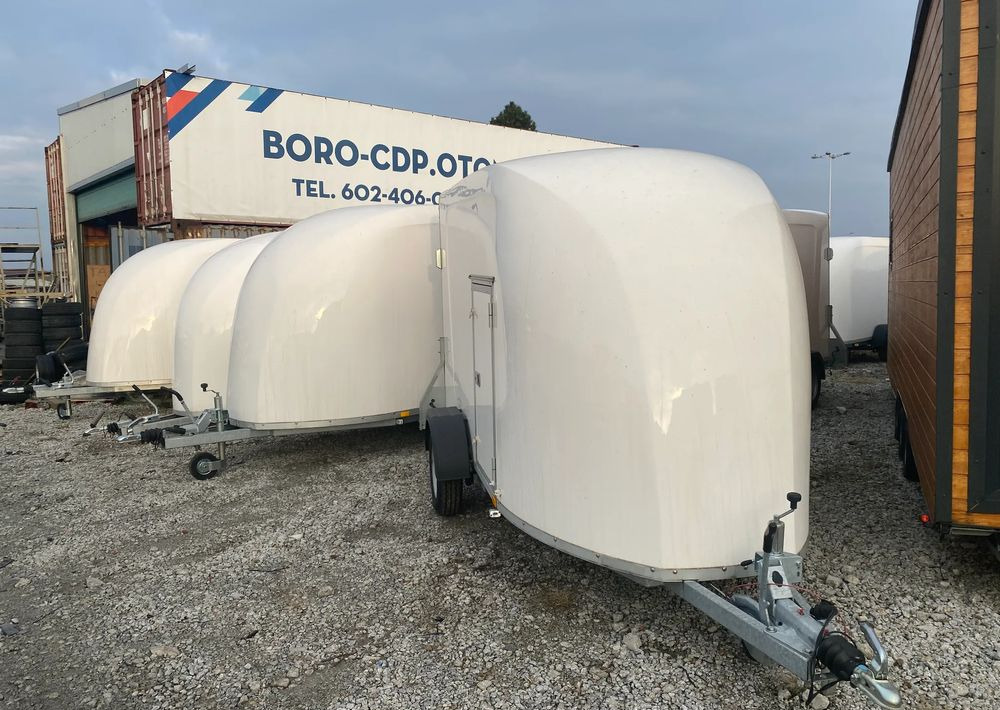 Niewiadów Furgon Niewiadów F1334 z trapem wjazdowym - مقطورة سيارة: صورة 1 Niewiadów Furgon Niewiadów F1334 z trapem wjazdowym - مقطورة سيارة: صورة 1