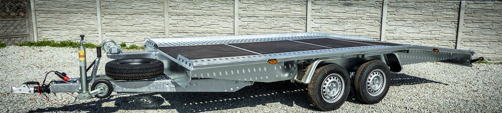 Niewiadów LAWETA JUPITER z Podłogą DMC do 2700 kg - مقطورة شحن نقل السيارات: صورة 2 Niewiadów LAWETA JUPITER z Podłogą DMC do 2700 kg - مقطورة شحن نقل السيارات: صورة 2