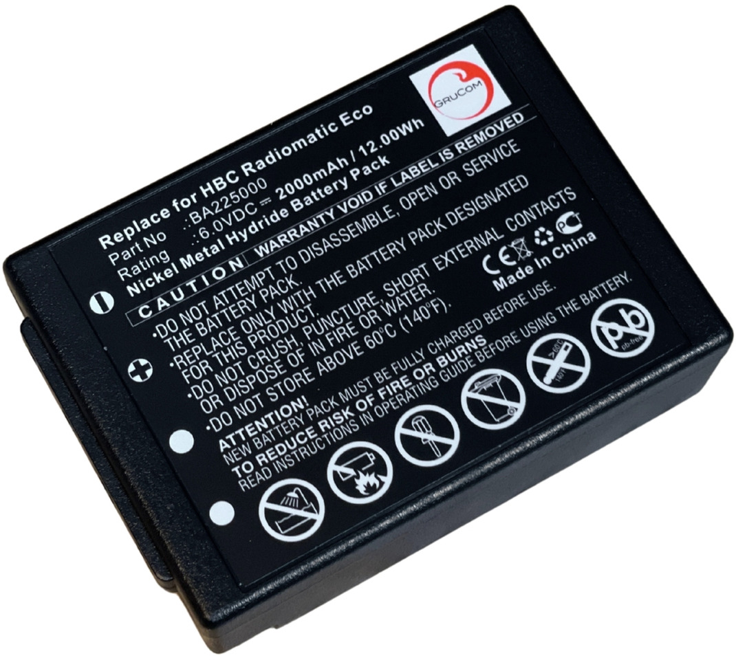 HBC compatible battery 005-01-00615, BA205000, BA205030, BA206000, BA2060 - بطارية - ونش كرين: صورة 1 HBC compatible battery 005-01-00615, BA205000, BA205030, BA206000, BA2060 - بطارية - ونش كرين: صورة 1