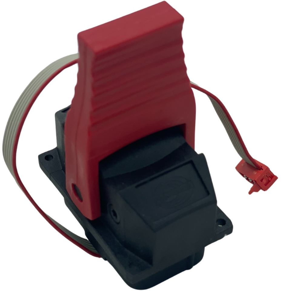 Red linear lever HBC Linus JLP00150 - النظام الكهربائي - ونش كرين: صورة 1 Red linear lever HBC Linus JLP00150 - النظام الكهربائي - ونش كرين: صورة 1