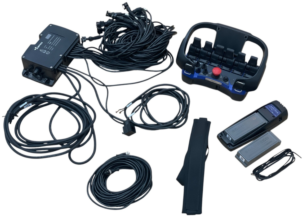 Remote control Scanreco for 6 functions RM6-SCANRECO - النظام الكهربائي - ونش كرين: صورة 1 Remote control Scanreco for 6 functions RM6-SCANRECO - النظام الكهربائي - ونش كرين: صورة 1