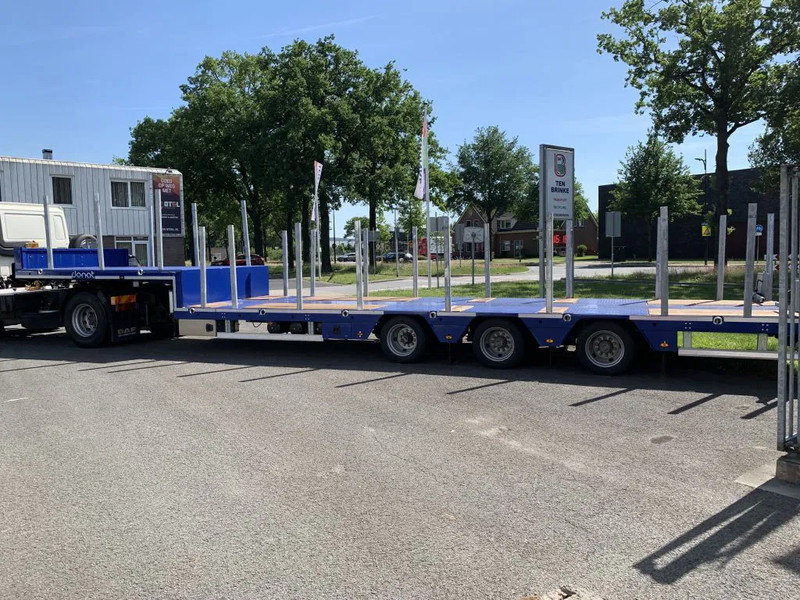 Kässbohrer DONAT Semi trailer gondola special for paragraaf 70 Germany extendable uitschuif semirremolque op voorraad new - عربة منخفضة مسطحة نصف مقطورة: صورة 4 Kässbohrer DONAT Semi trailer gondola special for paragraaf 70 Germany extendable uitschuif semirremolque op voorraad new - عربة منخفضة مسطحة نصف مقطورة: صورة 4