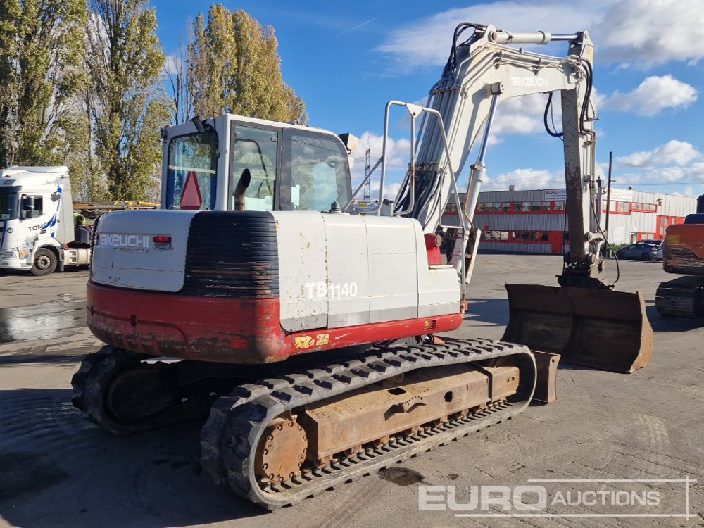 2006 Takeuchi TB1140 - حفار زحاف: صورة 5 2006 Takeuchi TB1140 - حفار زحاف: صورة 5