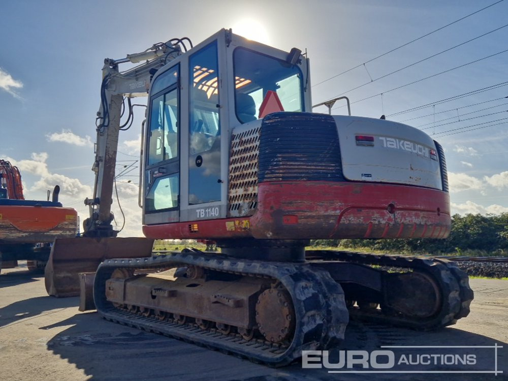 2006 Takeuchi TB1140 - حفار زحاف: صورة 3 2006 Takeuchi TB1140 - حفار زحاف: صورة 3